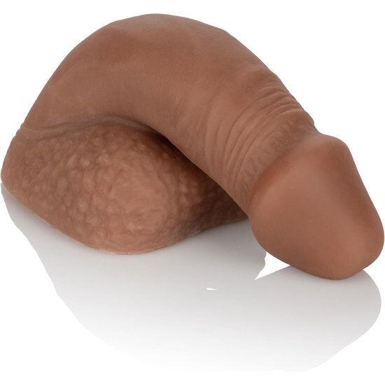 Calex Silicone Packing Penis 12.75cm Brown