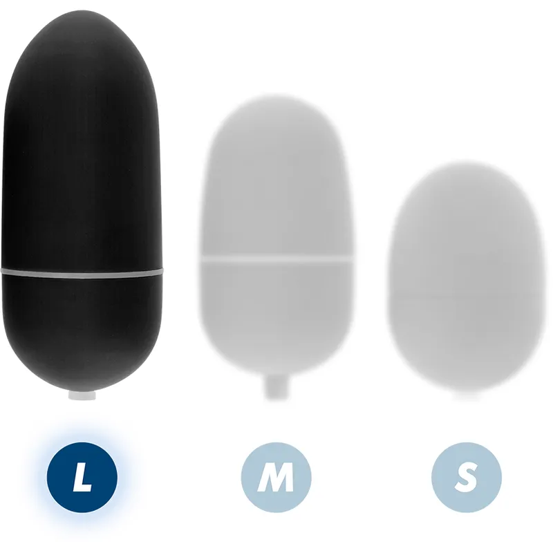 Online Remote Control Vibrating Egg L - Black