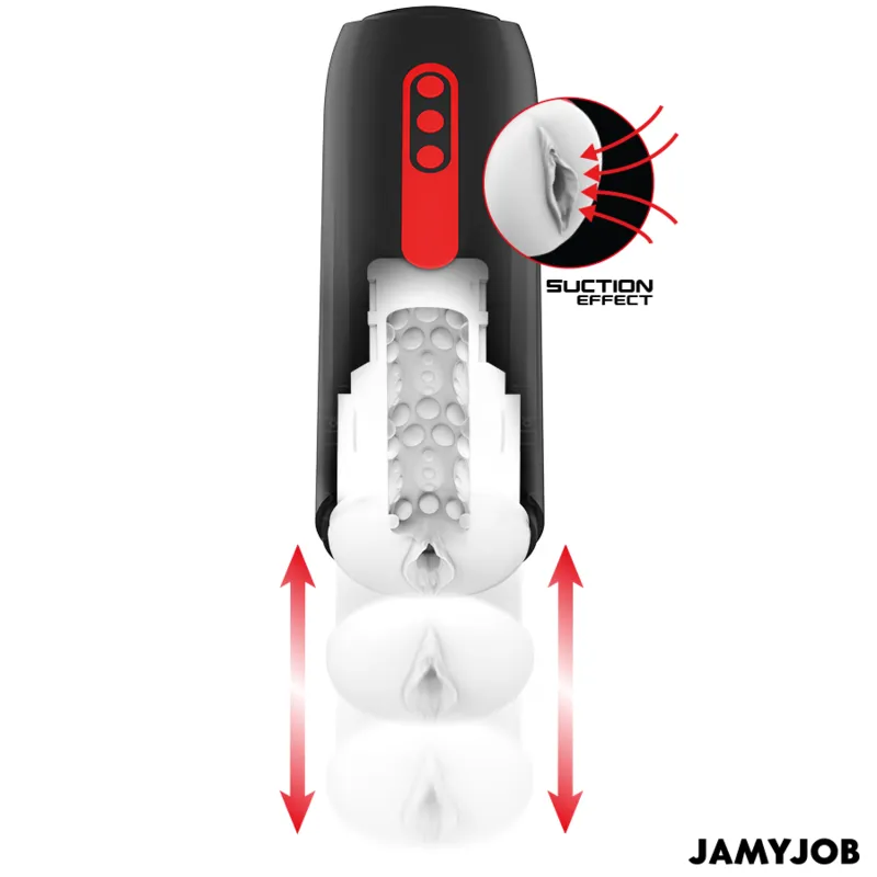 Jamyjob - phantom automatic vagina masturbator 5 suction and thrust modes 1