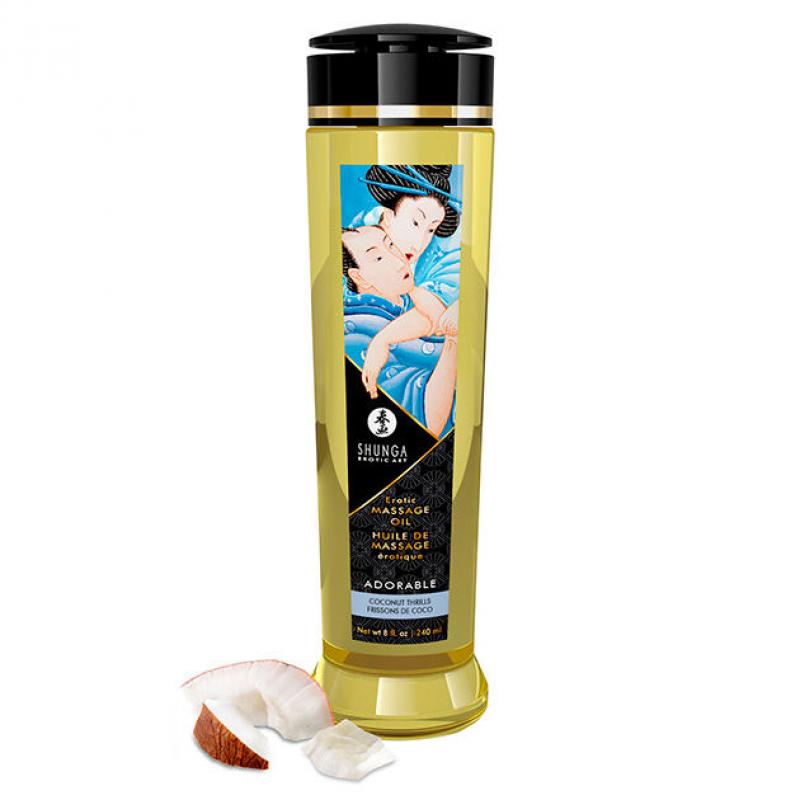 Shunga Erotic Massage Oil Adorable 240ml - Masážny Olej
