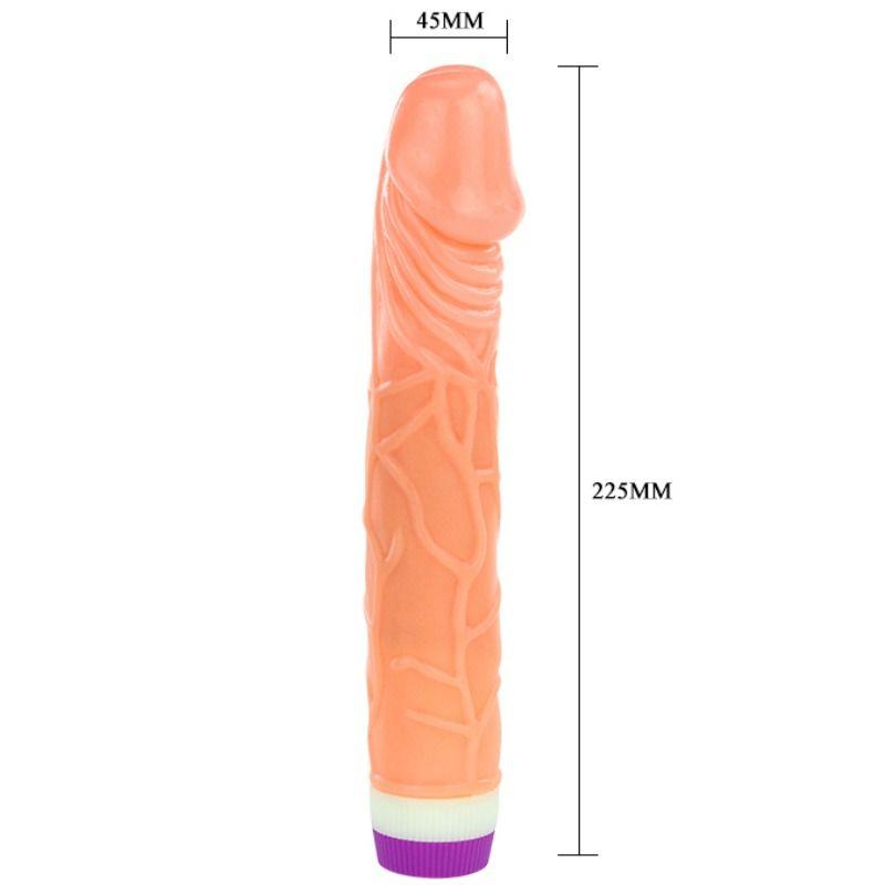 Baile Waves Of Pleasure Realistic Vibrating 22.5 Cm 4