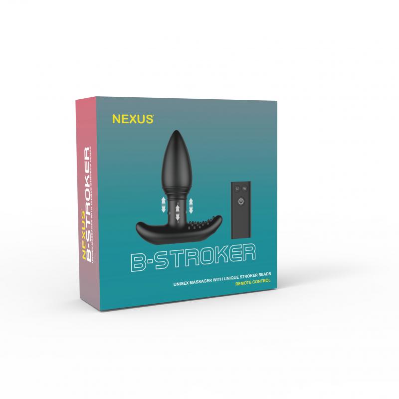 Nexus - B-Stroker Remote Control Unisex Massager With Unique