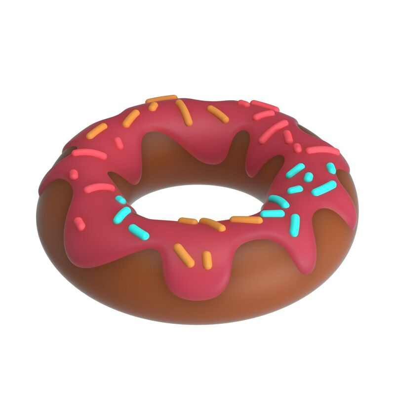 Pretty love - super donut penis ring pink 4