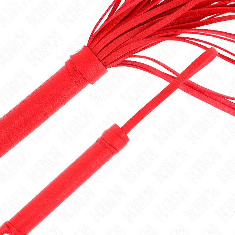 Kink - Red Soft Pvc Whip 70 Cm 4