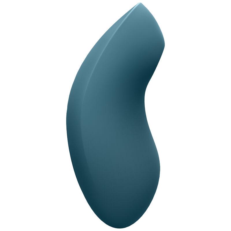 Satisfyer Vulva Lover 2 Air Pulse Stimulator & Vibrator Blue - Stimulátor Klitorisu