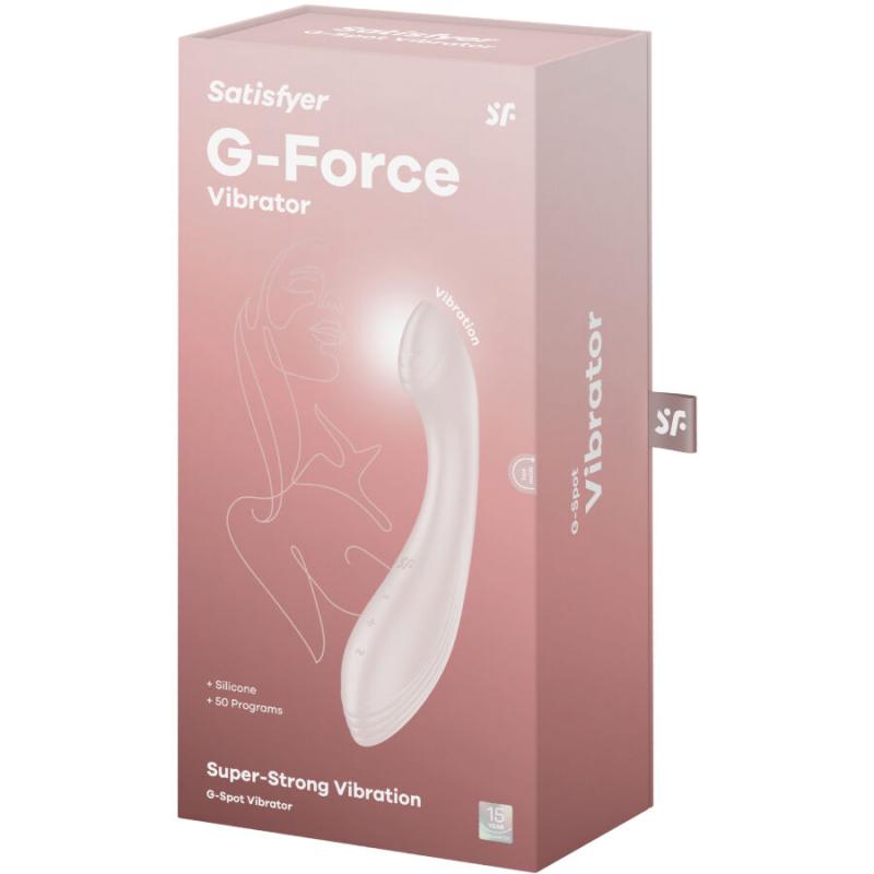 Satisfyer - G-Force Vibrator G-Spot Stimulator Beige
