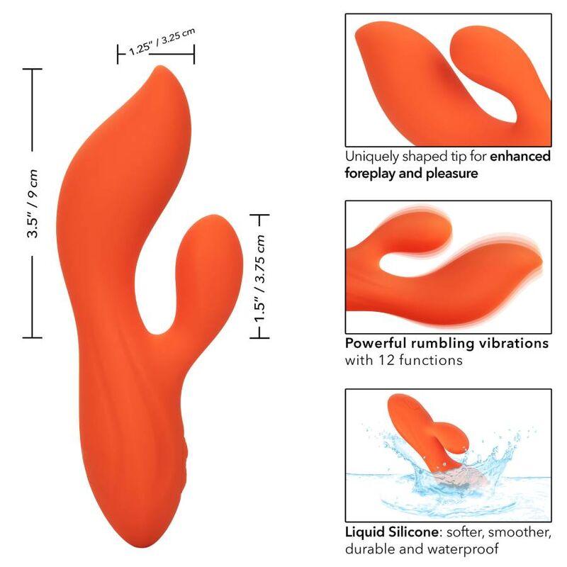 California Exotics Stella Dual Teaser Orange 2