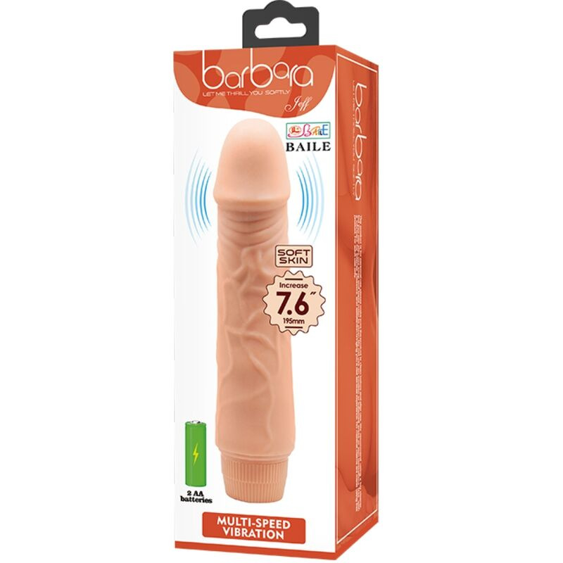 Baile - barbara realistic vibrator 20 cm 7