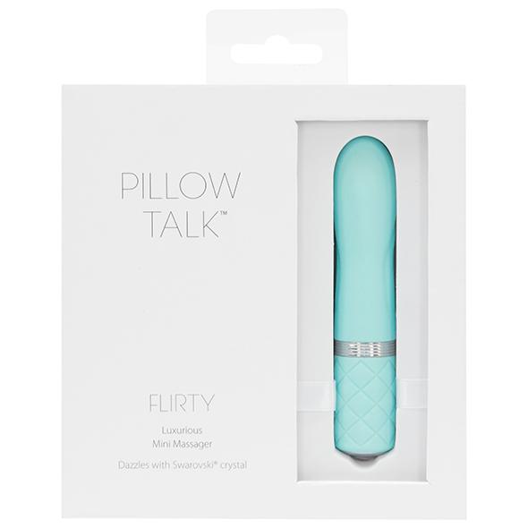 Pillow Talk - Flirty Bullet Modrozelený - Vibrátor 11