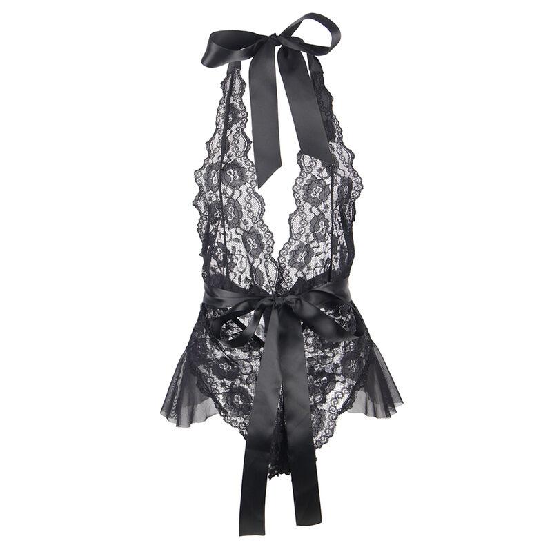 Subblime - 930806 sexy body with ruffles black s/m