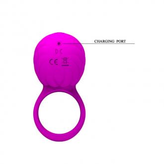 Silicone Rotating And Teaser Cock Ring Frances Pretty Love