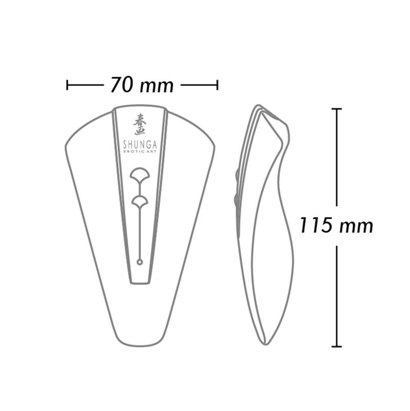 Shunga - Obi Intimate Massager Rasberry 3