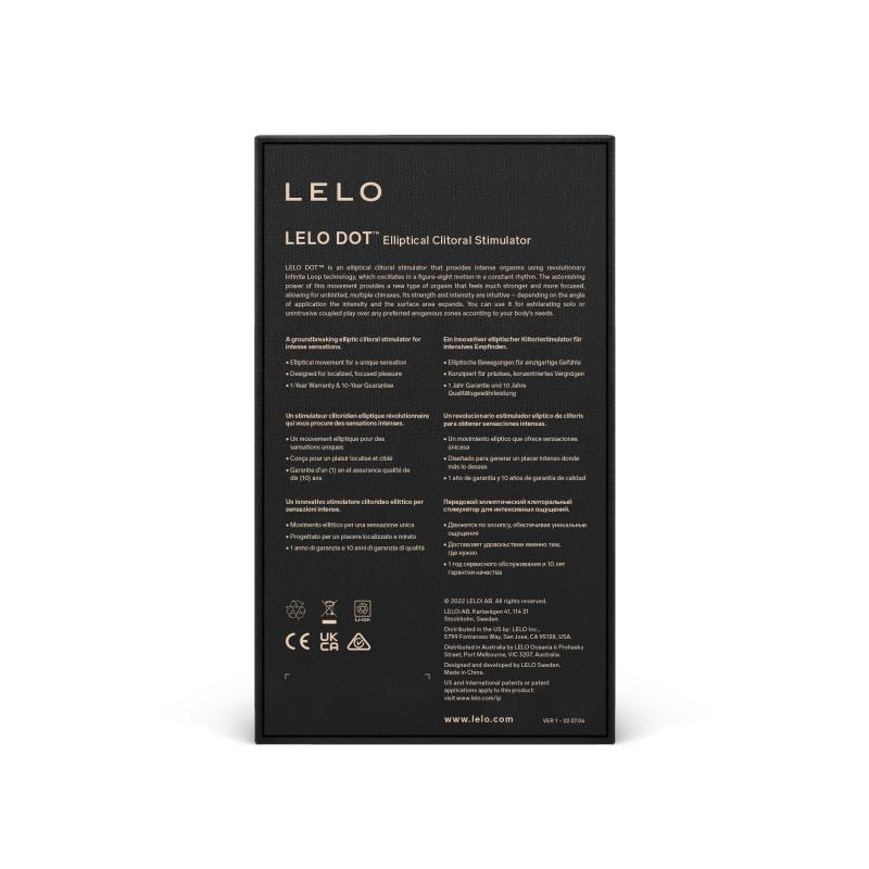 Lelo - Dot External Clitoral Pinpoint Lilac 5