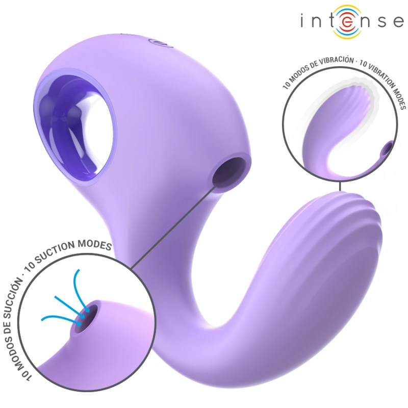 Intense - baxter vibrator & stimulator violet 1