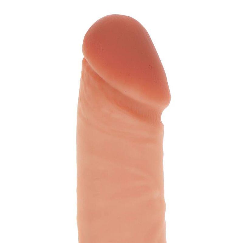 Get Real - Silicone Dildo 20,5 Cm W Balls Skin 1