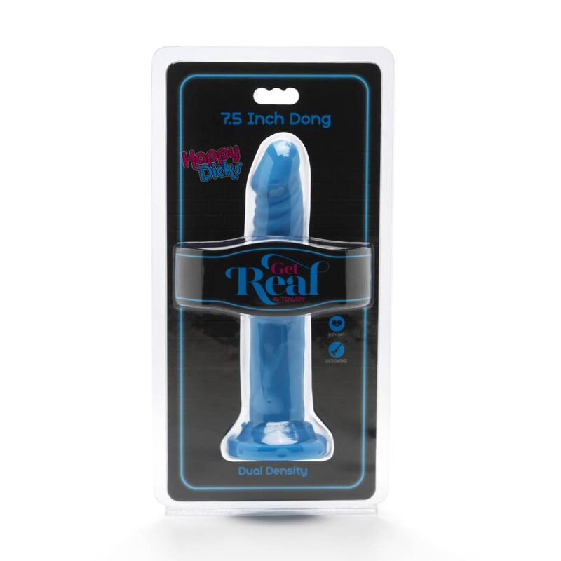 Get real - happy dicks dong 19 cm blue 1
