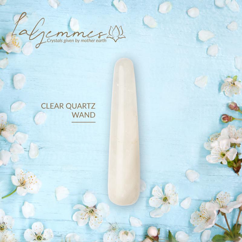 La Gemmes - Wand Rose Quartz 12