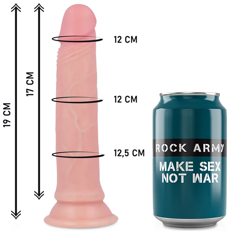 Rockarmy Harness + Liquid Silicone Premium Avenger Realistic 19cm - Pripínací penis