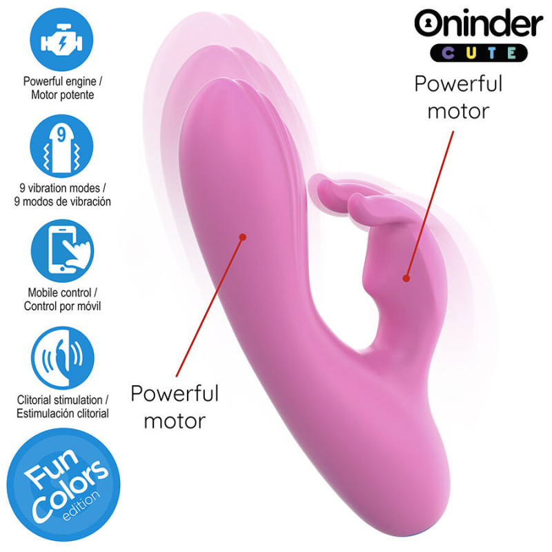 Oninder cute - love bunny vibrator g-spot clitoris - free worldwide app 4