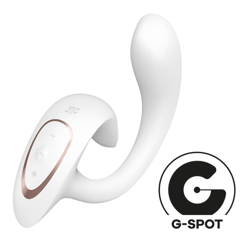 Satisfyer - g for goddess 1 rabbit vibrator white 1