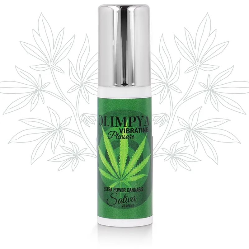 Olimpya Vibrating Pleasure Extra Sativa Cannabis 1