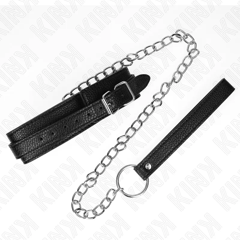 Kink - Snake Pattern Necklace With Leash 65 Cm 2