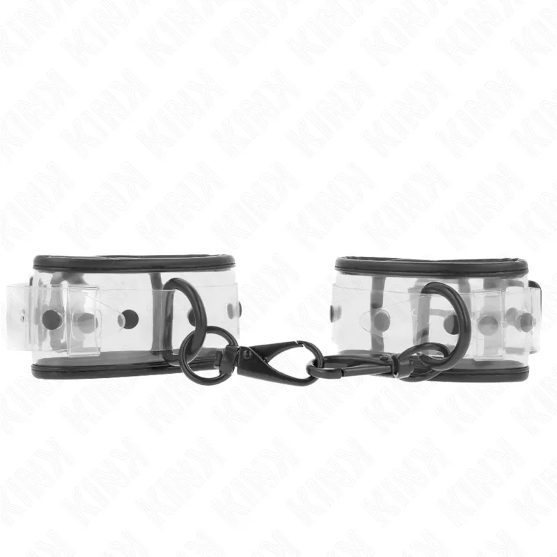 Kink - Clear Wrist Cuffs Adjustable 18-30 Cm X 5.5 Cm