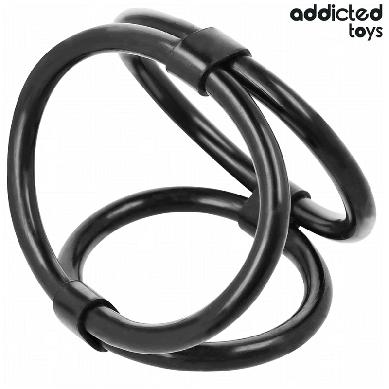 Addicted toys - triple penis ring 5