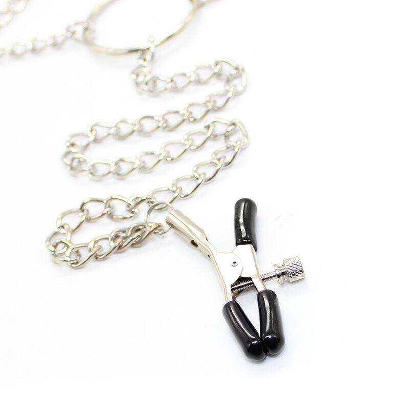 Ohmama Fetish 3 In 1 Metallic Nipple Clamps 3