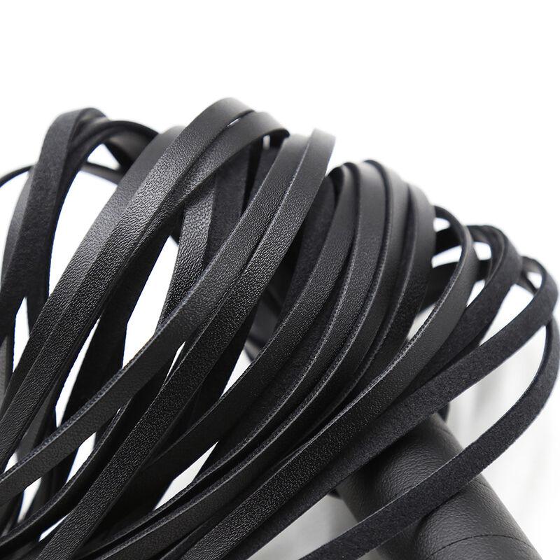 Ohmama Fetish Silver Rivet Flogger 5