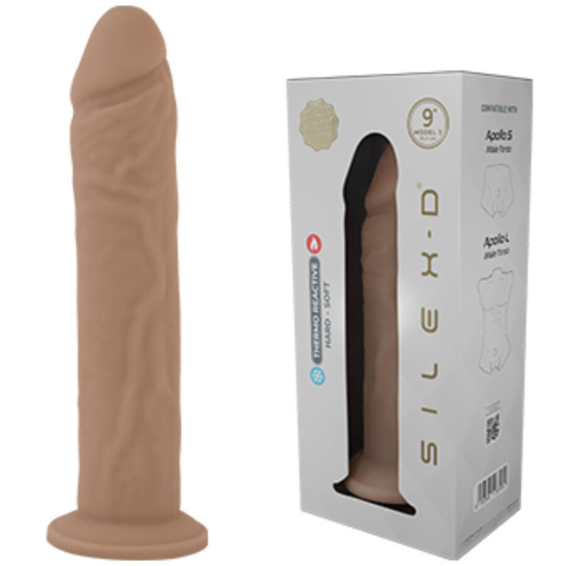 Silexd - realistic penis model 9 liquid silicone 22.8 cm 4