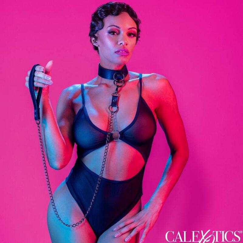 Calexotics - Euphoria Collar With Chain Leash