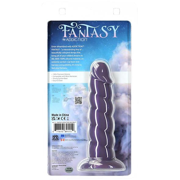 Addiction - Fantasy Addiction 18 Cm Unicorn Purple 9