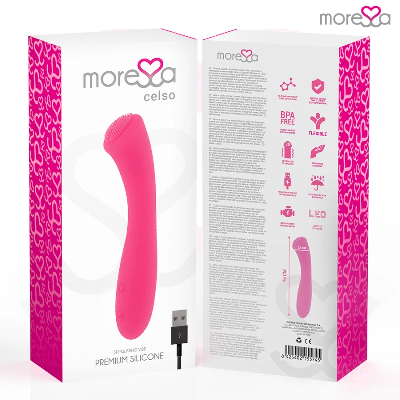 Amoressa Celso Premium Silicone Rechargeable 6