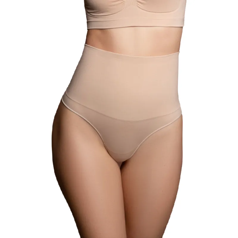 Bye Bra Seamless High Waist Thong Medium Control Xxl 1