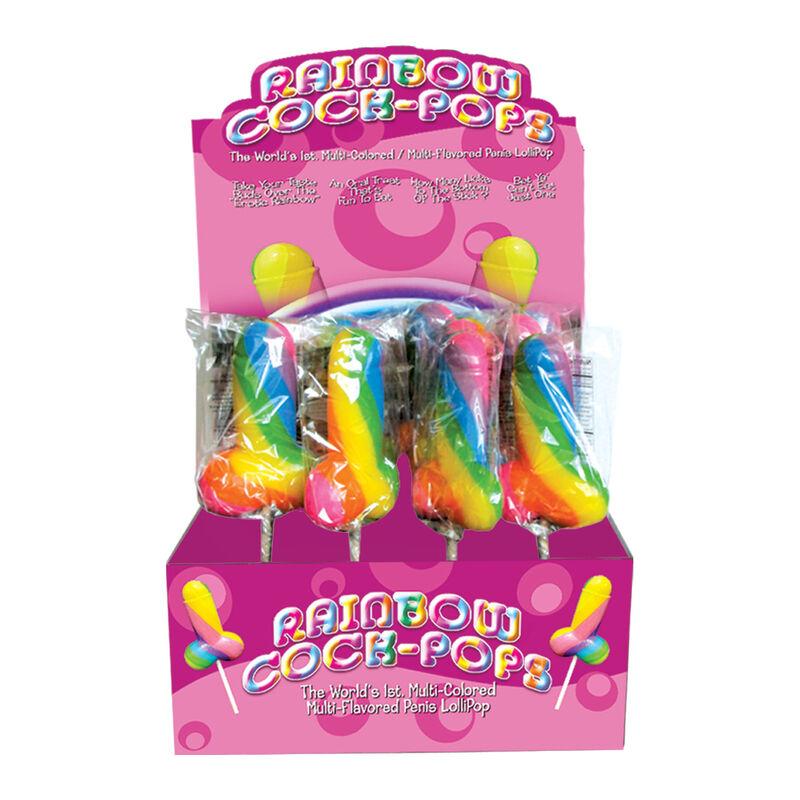 Spencer And Fleetwood Rainbow Cock Lollipop 1