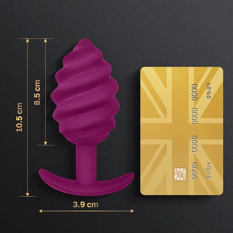 G-Vibe - Gplug Twist 2 Purple Anal Plug 2