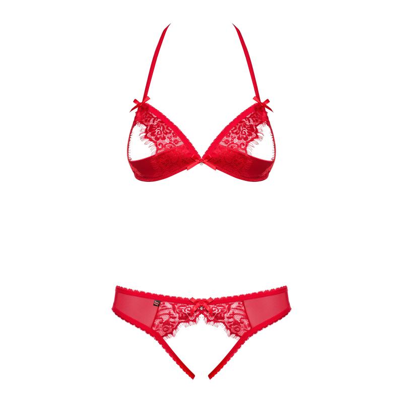 Obsessive - 870-Sec-3 Two-Piece Set Red L/Xl 6