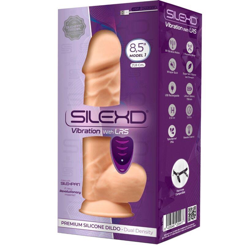 Silexd - Model 1 Realistic Penis Vibrator Silicone Premium Silexpan  Remote Control 21.8 C