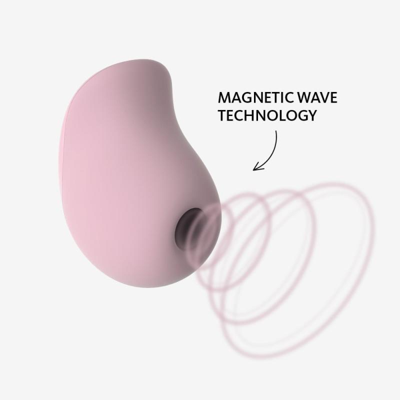 Fun Factory - Mea Suction Toy With Magnetic Wave Technology Powder Rose 7