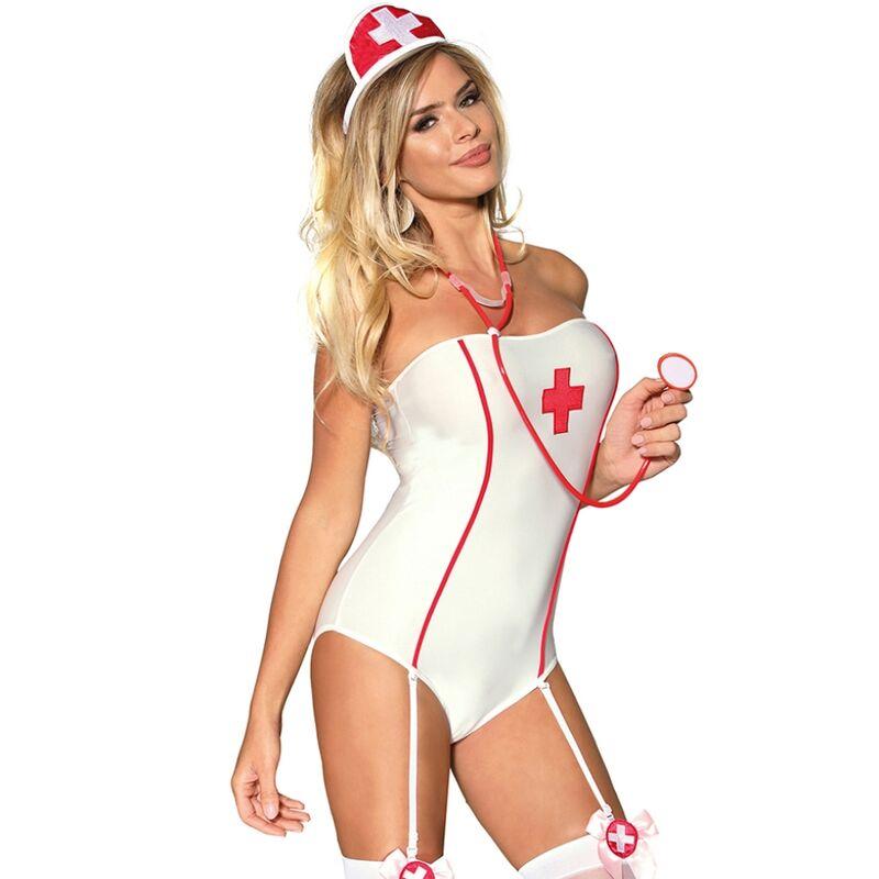 Subblime - Sexy Nurse Costume With Teddy S/M