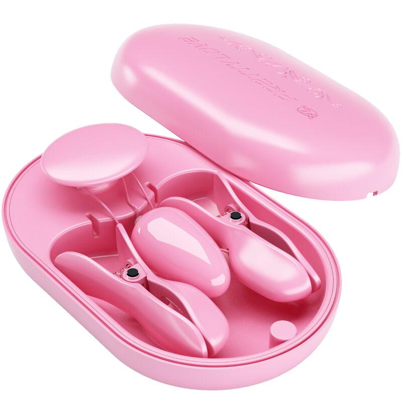 Pretty Love - Surprise Box Pink Electro Stimulation Tweezers 3
