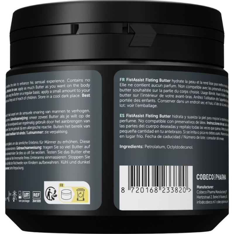 Cobeco - fist assist butter lubricant oil-based 500 ml 1