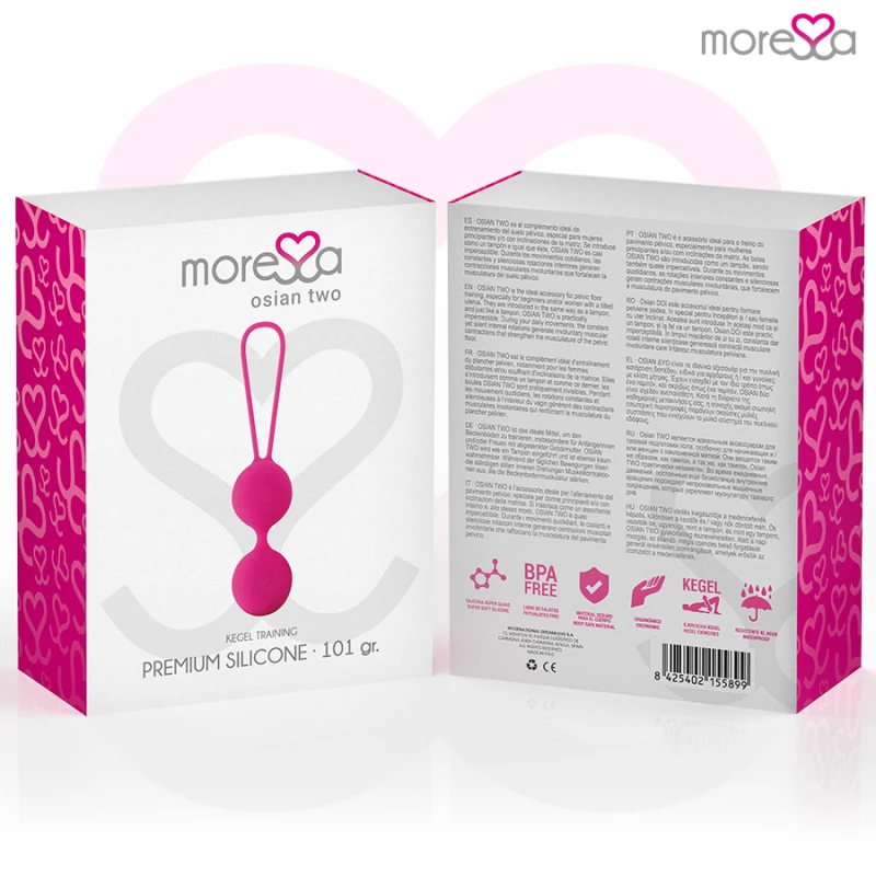 Moressa - Osian Two Premium Silicone Pink 6