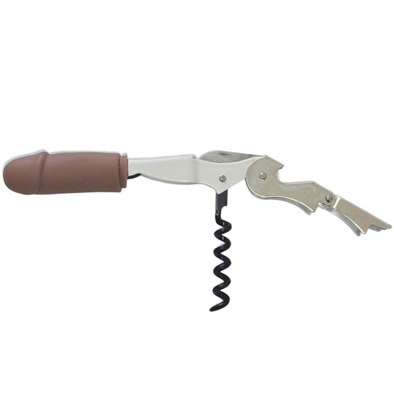 Diablo picante - penis wine opener dark tone