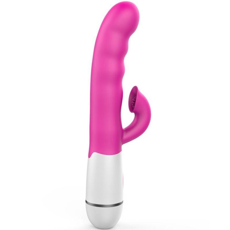 Armony - amir vibrator multifunction with stimulating tongue 16 speeds pink