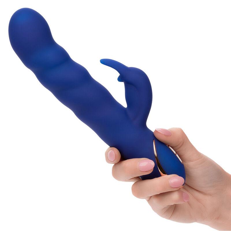Calexotics - Jack Rabbit Vibrator Wave Motion Blue 5