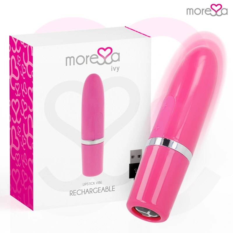 Moressa - ivy vibrator stimulator travel pink