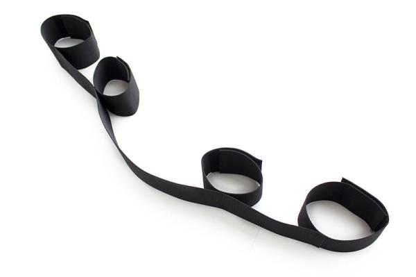 Ohmama Fetish Spreader Soft Bar Full Nylon Wrist Restraints 8