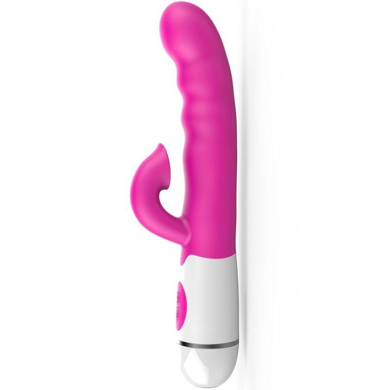 Armony - amir vibrator multifunction with stimulating tongue 16 speeds pink